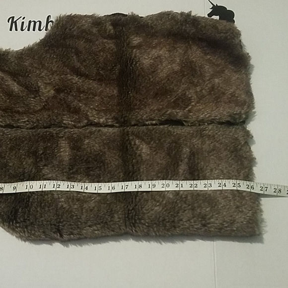 🦄NWT🦄 Faur Fur Vest in XL By Confess - Picture 8 of 9